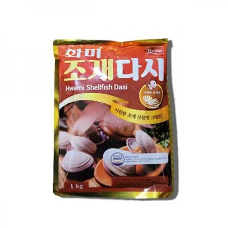 (9/18입고예정) 화미 조개다시 1kg