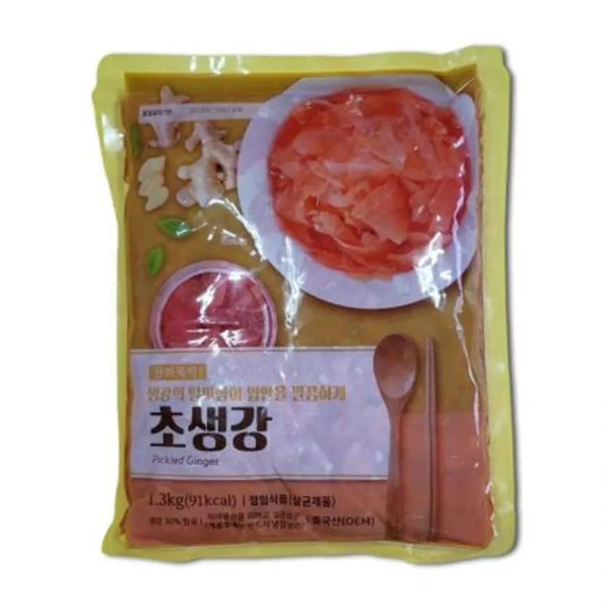 반찬단지 초생강 (적색) 1.3kg 이미지
