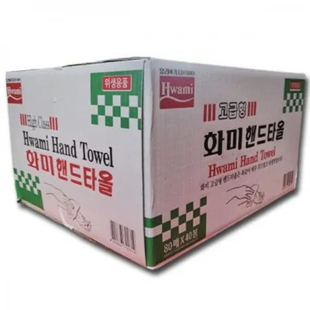 화미 페이퍼 핸드타올 (80매x40봉)