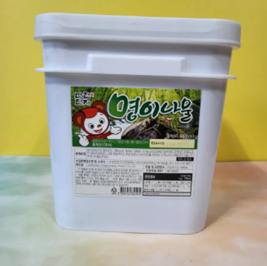 반찬단지 명이나물 10kg 이미지