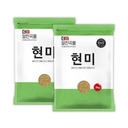 [더알찬곡물] 25년산 국산 현미 4kg (2kgx2)  이미지