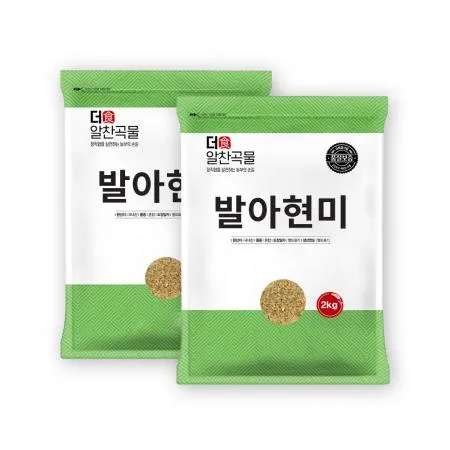 [더알찬곡물] 25년산 국산 발아현미 4kg(2kg*2봉) 발아 현미 이미지
