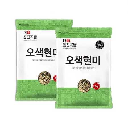 [더알찬곡물] 25년산 국산 오색현미 4kg (2kgx2봉) 혼합곡 이미지