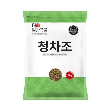 [더알찬곡물] 24년산 국산 청차조 1kg 차조 좁쌀 이미지