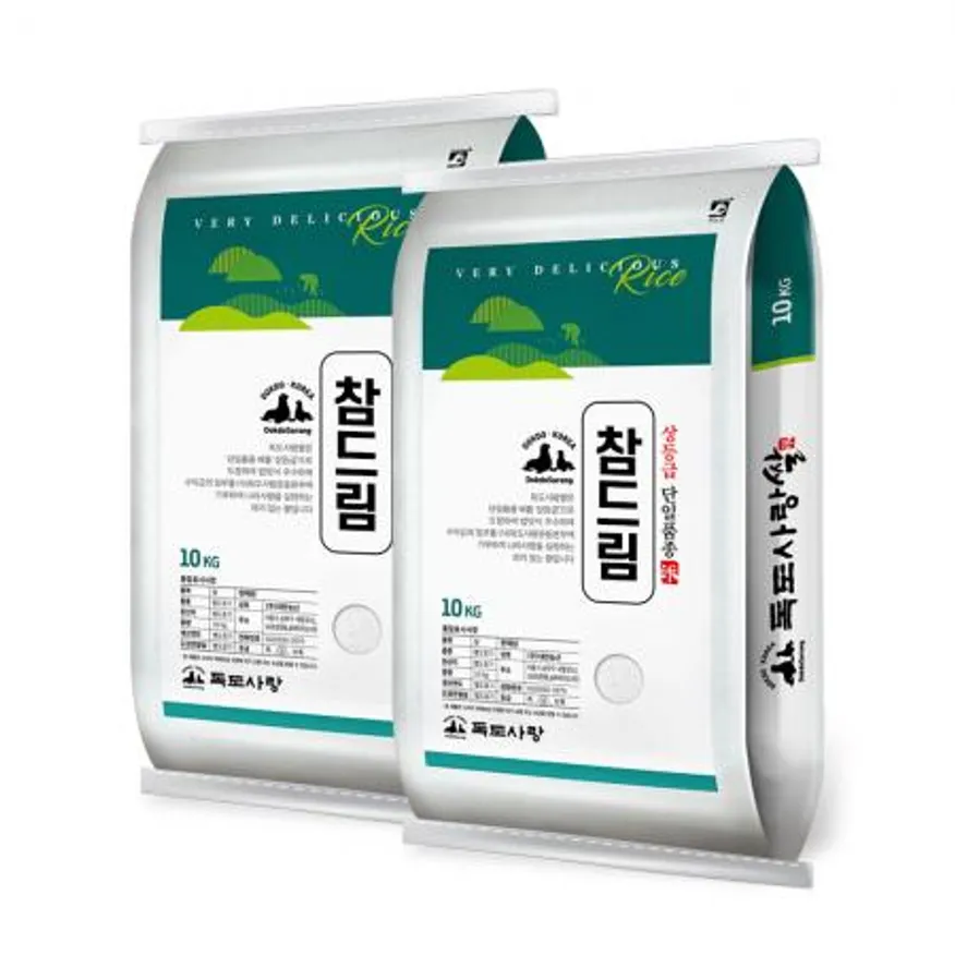 독도사랑 참드림 경기미 20kg (10kgx2) / 25년산 햅쌀 / 상등급 단일품종 안전박스포장 이미지