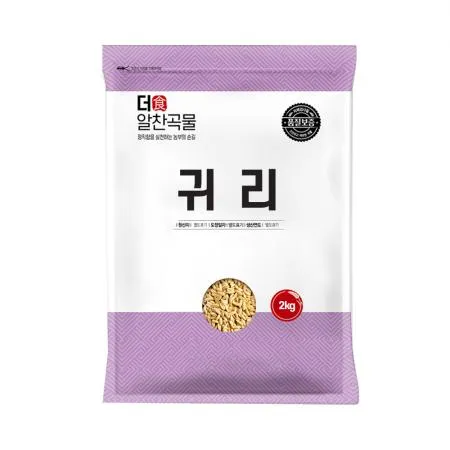 [더알찬곡물] 수입 귀리 2kg / 25년산 통귀리 이미지