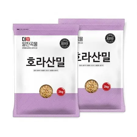 [더알찬곡물] 25년산 호라산밀 4kg (2kgx2봉) 통곡물 이미지