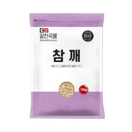 [더알찬곡물] 24년산 생참깨 700g 수입 깨 이미지