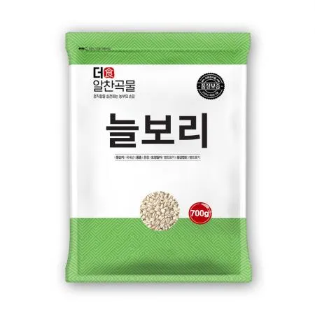 [더알찬곡물] 25년산 국산 늘보리 700g 1봉 이미지