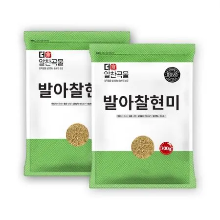 [더알찬곡물] 25년산 국산 발아찰현미 1.4kg (700gx2봉) 발아 찹쌀현미 이미지