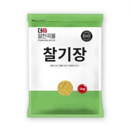[더알찬곡물] 25년산 국산 찰기장 1kg 기장 노란 조 이미지