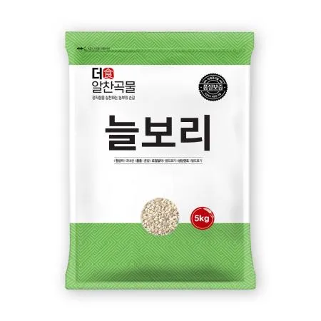 [더알찬곡물] 25년산 국산 늘보리 5kg 1봉 이미지