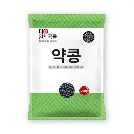 [더알찬곡물] 국산 약콩 700g 검은콩 검정콩