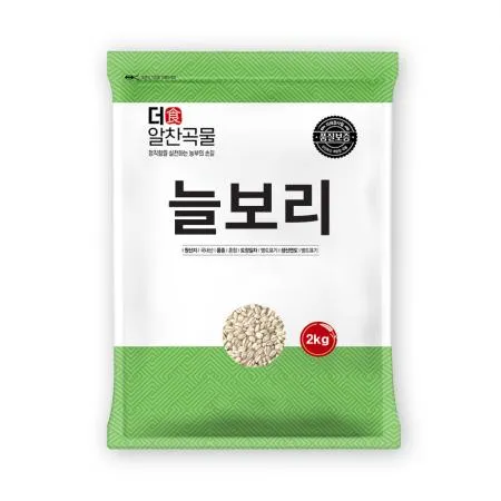 [더알찬곡물] 25년산 국산 늘보리 2kg 1봉 이미지