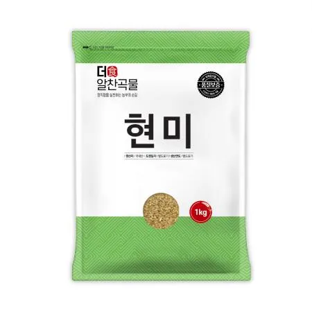 [더알찬곡물] 25년산 국산 현미 1kg 1봉 이미지