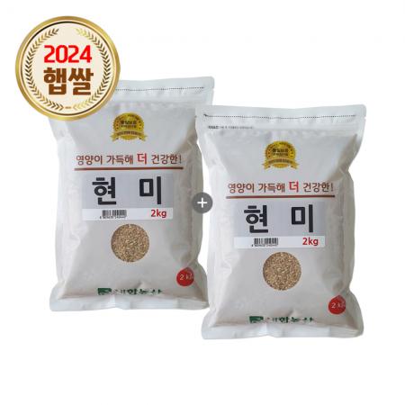 [24년산/국산] 대한농산 현미 4kg (2kgx2) 