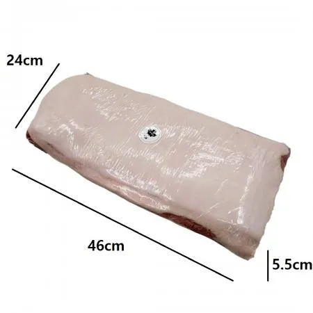 [동결] 삼겹살_캐나다_원물_25kg_스프링힐 보리먹인돼지