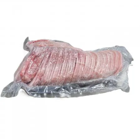 [냉동] 돼지등심_미국산_슬라이스_5mm_18kg_꿔바로우,돈까스용 이미지