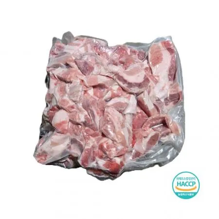 [냉동] 삼겹살 절단 _스페인_세절_15kg_제육,찌개용(함바식당)
