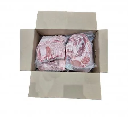 [냉동] 돼지등심_미국산_슬라이스_5mm_18kg_꿔바로우,돈까스용 이미지