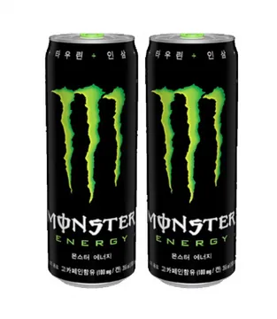 코카콜라 몬스터에너지 그린(블랙(그린)) 355ml*24
