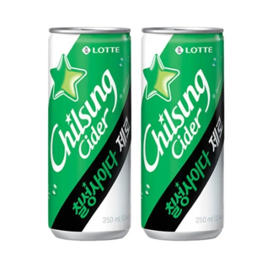 칠성사이다 제로 250ml*30 이미지