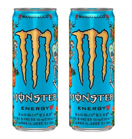 코카콜라 몬스터에너지 망고로코(블루) 355ml*24