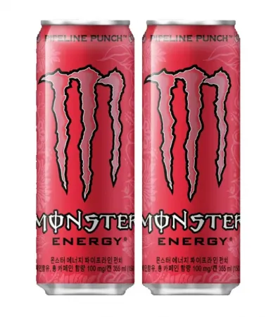 코카콜라 몬스터에너지 파이프라인 펀치(핑크) 355ml*24