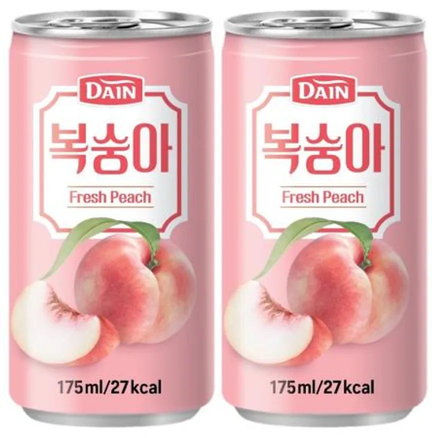 다인 복숭아 175ml*30 이미지