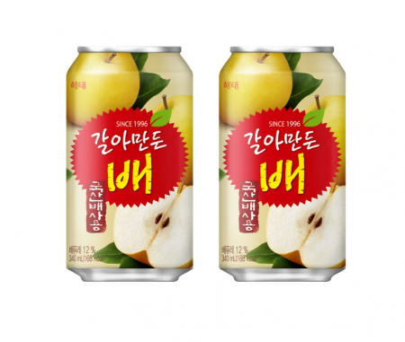 해태음료 갈아만든배340ml*24