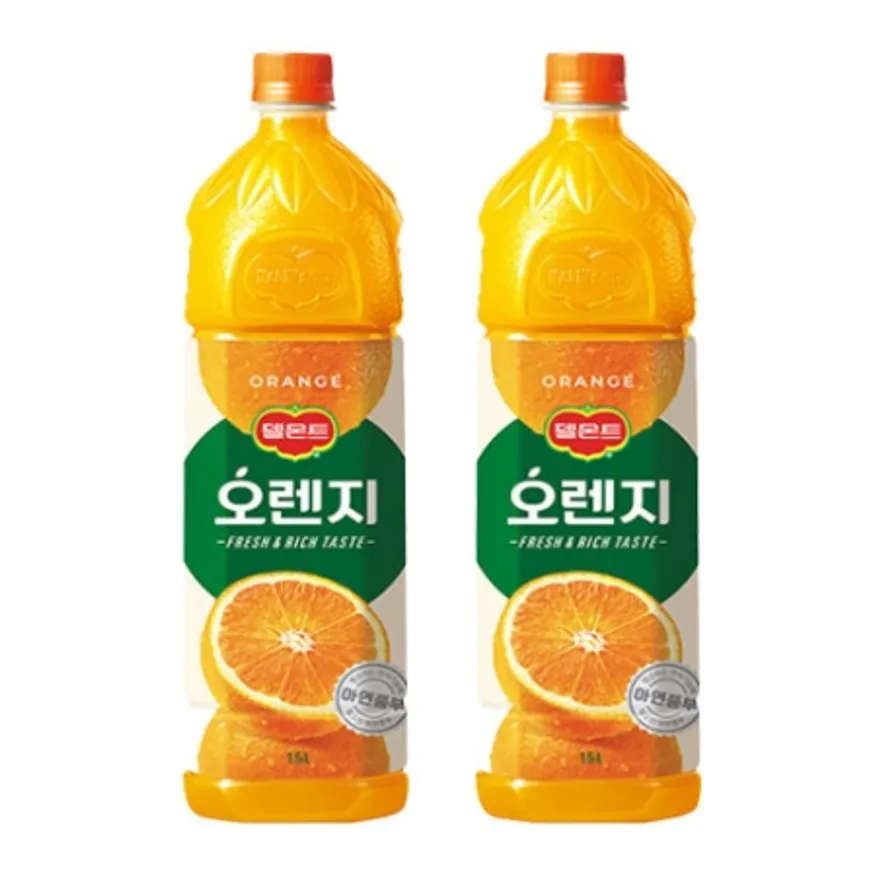 칠성 델몬트 오렌지100 1.5L*6 이미지