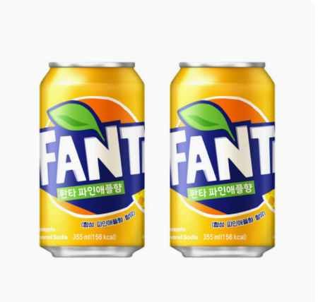 코카콜라 환타 파인애플(업소용)355ml*24