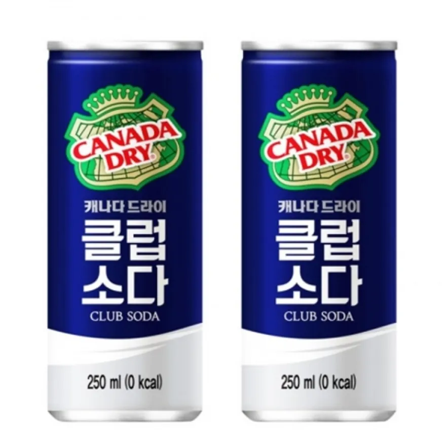 코카콜라 캐나다 클럽소다 250ml*30 이미지