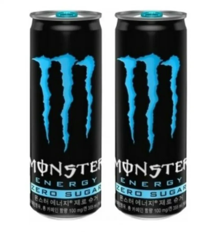 코카콜라 몬스터에너지 제로슈거(블랙(블루)) 355ml*24 이미지