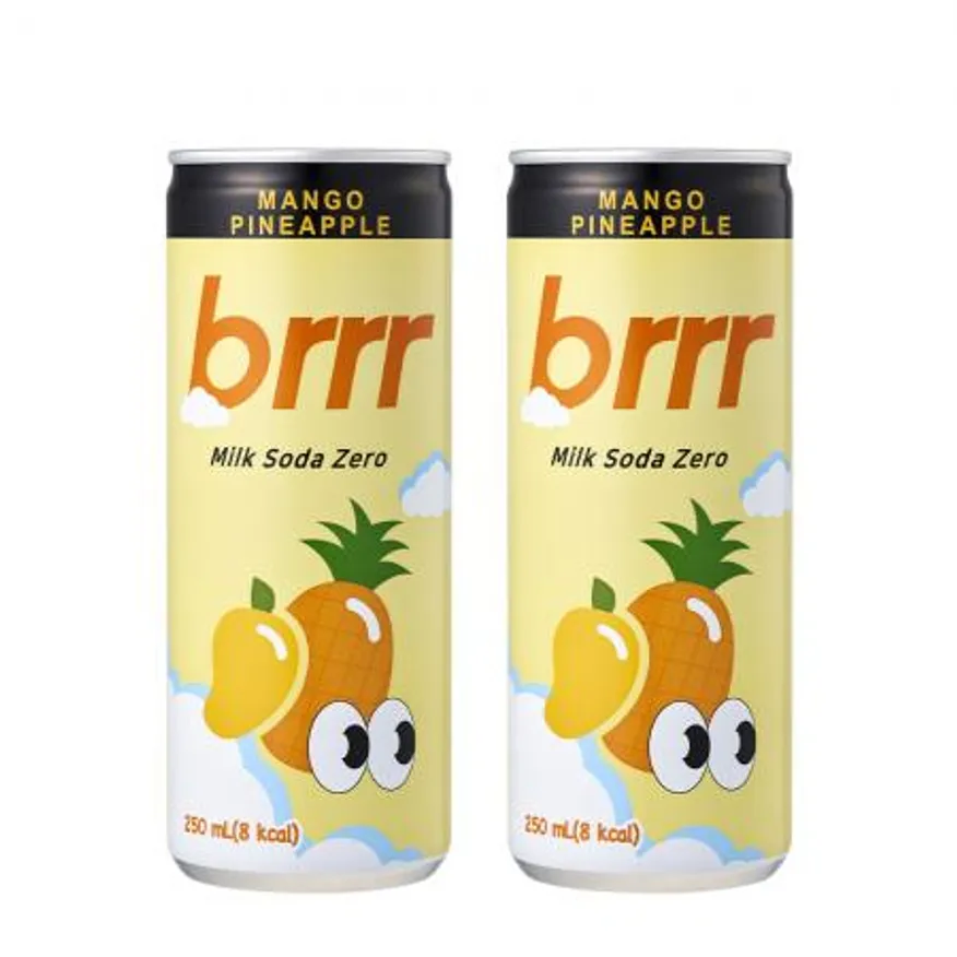부르르 밀크소다 제로 망고파인애플 250ml x 30캔 이미지