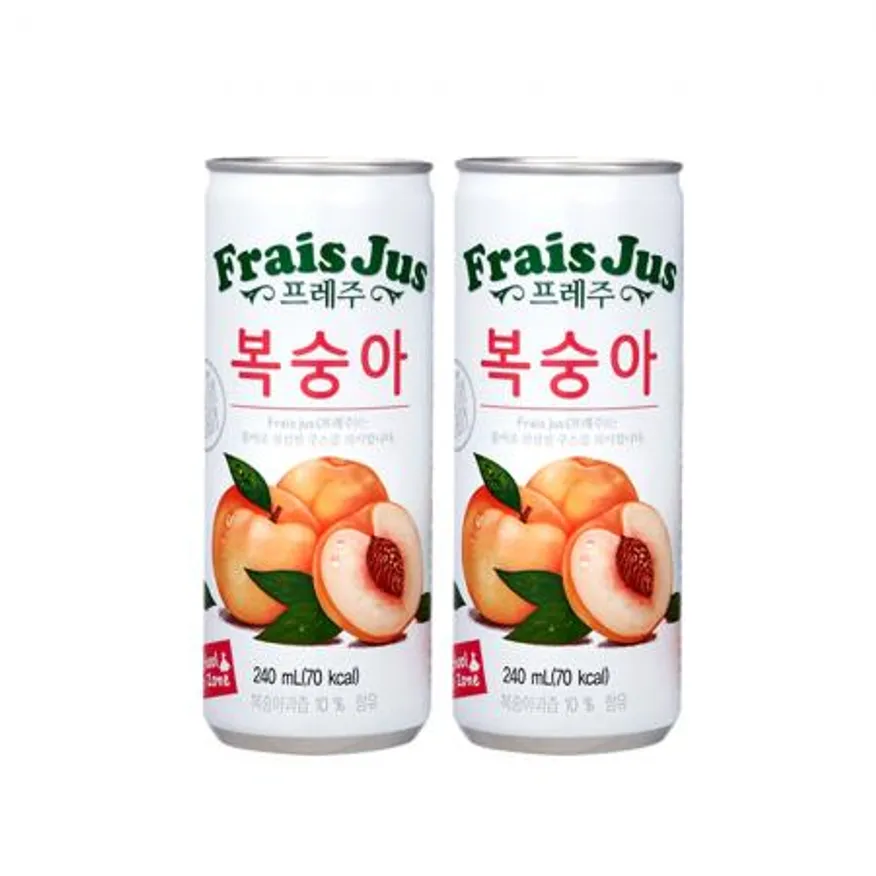프레주 복숭아 240ml x 30캔 이미지