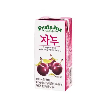 프레주 테트라팩 자두 190ml x 24팩 이미지
