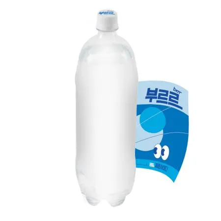 부르르 제로사이다 무라벨 1.5L x 12pet