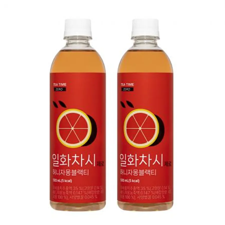 일화차시 제로 허니자몽블랙티 500ml x 20pet 이미지