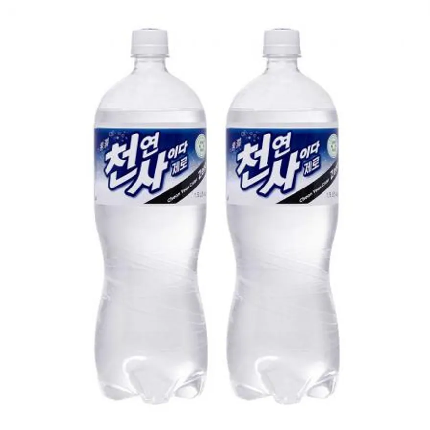 천연사이다 제로 1.5L x 12pet 이미지