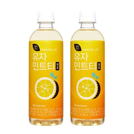 일화차시 제로 유자민트티 500ml x 20pet