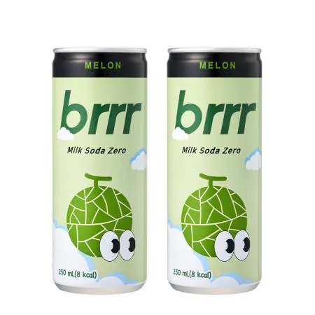 부르르 밀크소다 제로 메론 250ml x 30캔