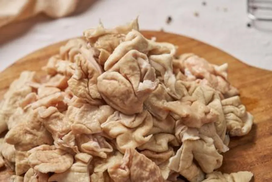 훈푸드 돼지대창슬라이스5kg (완숙)돼지곱창 곱창볶음전골용돼지부속물식당용대용량 이미지