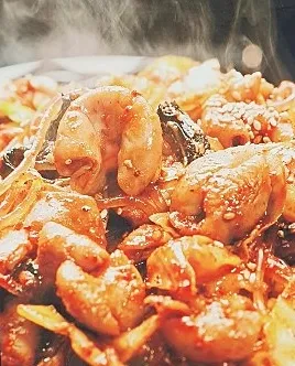 훈푸드 돼지대창슬라이스5kg (완숙)돼지곱창 곱창볶음전골용돼지부속물식당용대용량 이미지