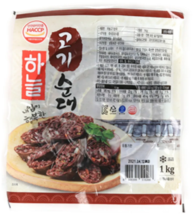 토종고기순대2kg 속이꽉찬 순대 이미지