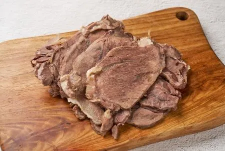 소사태 슬라이스2kg(완숙) 장터국밥 소고기해장국 양평해장국 국밥재료 이미지