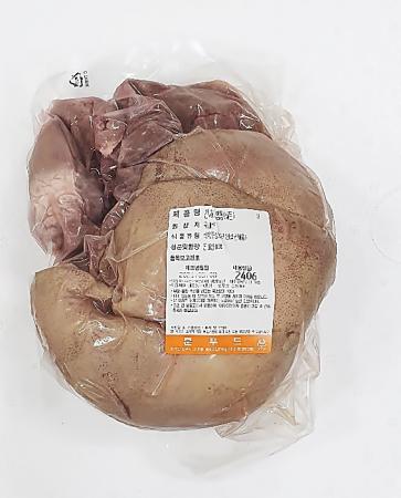 돼지내장모듬세트 냉장 2.5k내외 간 허파 염통 오소리