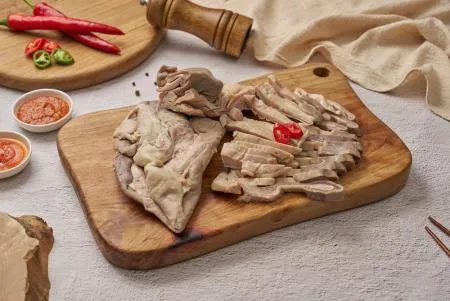 국내산 삶은 오소리감투 5개입_돼지국밥 국밥 순대국 돼지내장 오소리 업소용 대용량 돼지부속 훈푸드