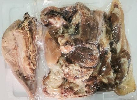삶은거세소통머리(한마리분 우설포함)약9~10kg 국내산 소머리국밥 한우국밥용 탕거리 이미지