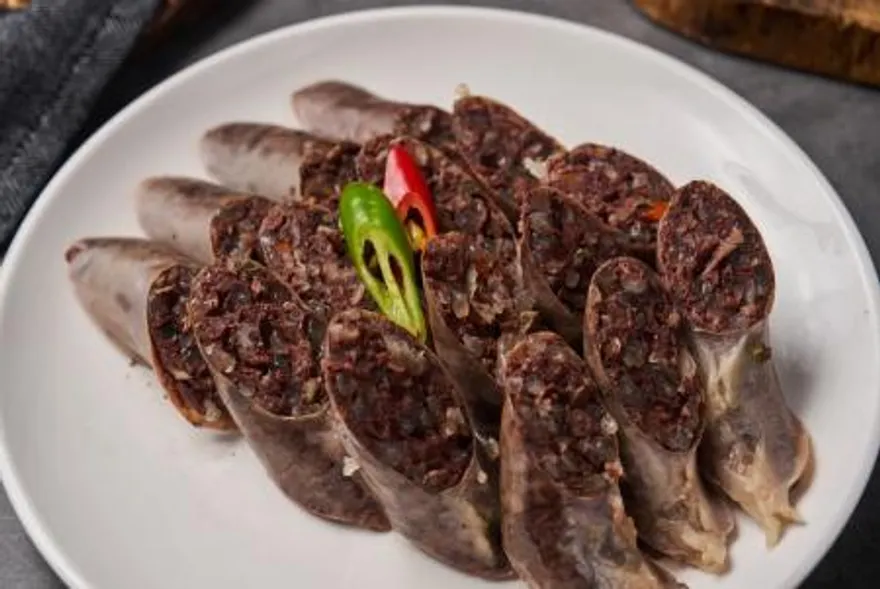 진한맛의 피순대 2kg순대국밥 업소용 식당용 순대국 국밥 선지 훈푸드 이미지